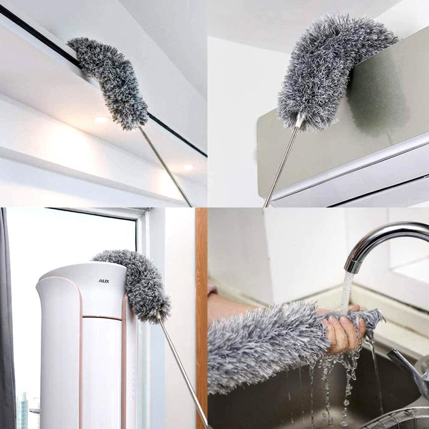Microfiber Cleaning Duster | Floor & Solar Panel Brush