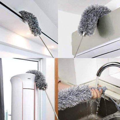 Microfiber Cleaning Duster | Floor & Solar Panel Brush