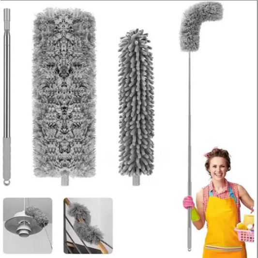Microfiber Cleaning Duster | Floor & Solar Panel Brush